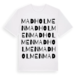 Madholmen ordlek t-shirt – ekologisk bomull t-shirt från Pinshirt