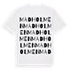 Madholmen ordlek t-shirt