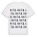 Måla ordlek t-shirt