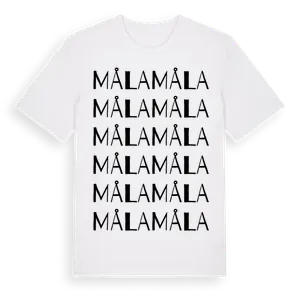 Måla ordlek t-shirt – ekologisk bomull t-shirt från Pinshirt