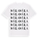 Måla ordlek t-shirt