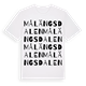 Målängsdalen ordlek t-shirt