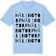Blue Soul t-shirt med Mälingtorp ordlek t-shirt