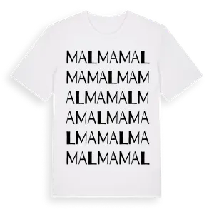 Malma ordlek t-shirt – ekologisk bomull t-shirt från Pinshirt