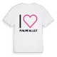 Jag älskar Malmfallet t-shirt stort tryck