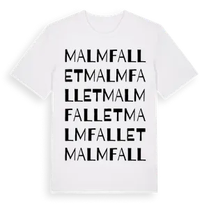 Malmfallet ordlek t-shirt – ekologisk bomull t-shirt från Pinshirt