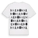 Malmö ordlek t-shirt
