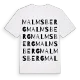 Malmsberg ordlek t-shirt