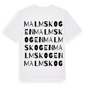 Malmskogen ordlek t-shirt – ekologisk bomull t-shirt från Pinshirt