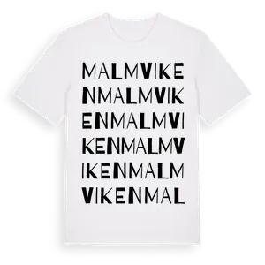 Malmviken ordlek t-shirt – ekologisk bomull t-shirt från Pinshirt