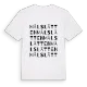 Målslätten ordlek t-shirt