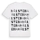 Målstena ordlek t-shirt