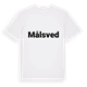 Målsved fetstil t-shirt