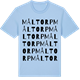 Blue Soul t-shirt med Måltorp ordlek t-shirt