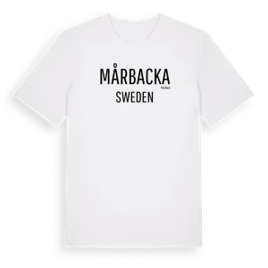 Mårbacka i Sverige t-shirt – ekologisk bomull t-shirt från Pinshirt