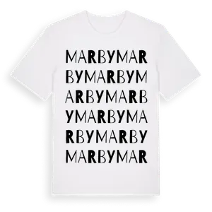 Marby ordlek t-shirt – ekologisk bomull t-shirt från Pinshirt
