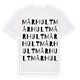 Mårhult ordlek t-shirt