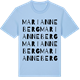 Blue Soul t-shirt med Marianneberg ordlek t-shirt