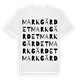 Markgärdet ordlek t-shirt