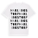 Marlingstorp ordlek t-shirt