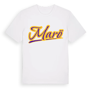 Marö baseball t-shirt – ekologisk bomull t-shirt från Pinshirt