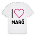 Jag älskar Marö t-shirt stort tryck