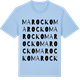 Blue Soul t-shirt med Marocko ordlek t-shirt
