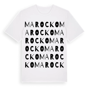 Marocko ordlek t-shirt – ekologisk bomull t-shirt från Pinshirt