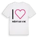 Jag älskar Märtas vik t-shirt stort tryck