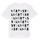 Märtas vik ordlek t-shirt