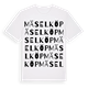 Mäselköp ordlek t-shirt