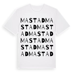 Mastad ordlek t-shirt – ekologisk bomull t-shirt från Pinshirt