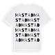 Mastad ordlek t-shirt