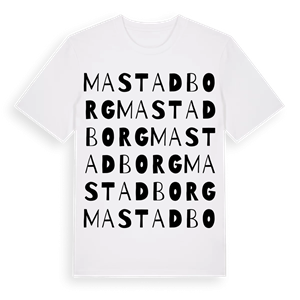 Mastadborg ordlek t-shirt – ekologisk bomull t-shirt från Pinshirt
