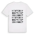 Mästerbygget ordlek t-shirt