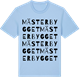 Blue Soul t-shirt med Mästerbygget ordlek t-shirt