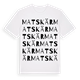 Matskär ordlek t-shirt