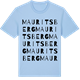 Blue Soul t-shirt med Mauritsberg ordlek t-shirt