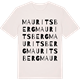Vintage White t-shirt med Mauritsberg ordlek t-shirt