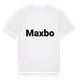 Maxbo fetstil t-shirt