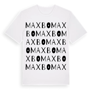 Maxbo ordlek t-shirt – ekologisk bomull t-shirt från Pinshirt