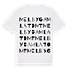 Melby Gamla tomt ordlek t-shirt