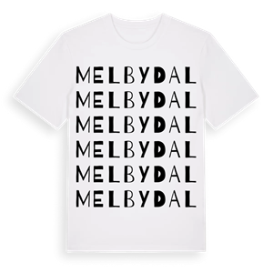 Melbydal ordlek t-shirt – ekologisk bomull t-shirt från Pinshirt