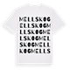 Mellskog ordlek t-shirt