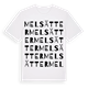 Melsätter ordlek t-shirt