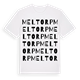 Meltorp ordlek t-shirt