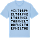 Blue Soul t-shirt med Meltorp ordlek t-shirt