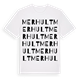 Merhult ordlek t-shirt