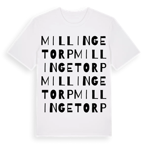 Millingetorp ordlek t-shirt – ekologisk bomull t-shirt från Pinshirt