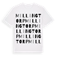 Millingtorp ordlek t-shirt